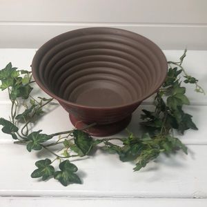 Harbor Gardens small red bowl